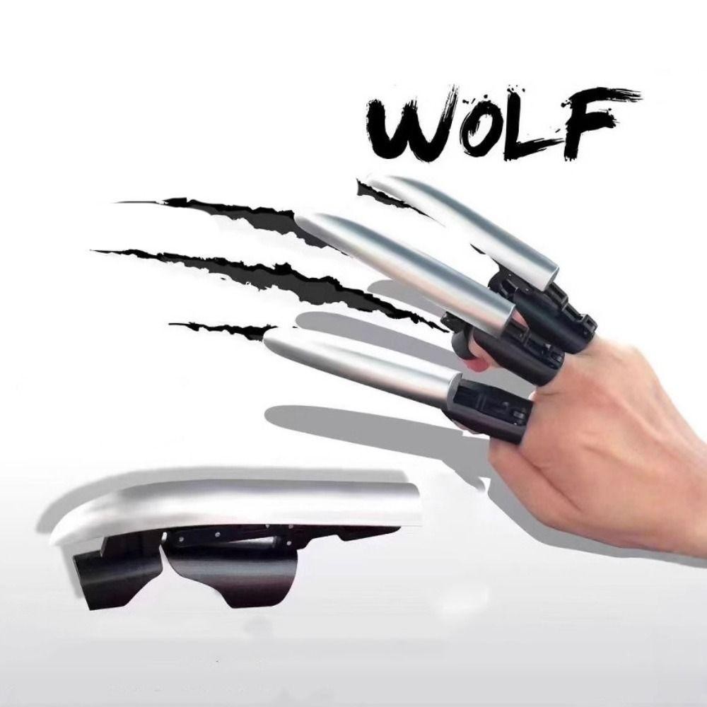 จัมโบ้ 3ชิ้นหดกรงเล็บกล,รูปตกแต่ง3งประกอบเรืองแสงกรงเล็บหมาป่า,แต่งตัวอุปกรณ์ประกอบฉากของเล่น สเกลable เย็นปรับริบบิ้นไฟตัวละครภาพยนตร์กรงเล็บช - รูปที่ 7