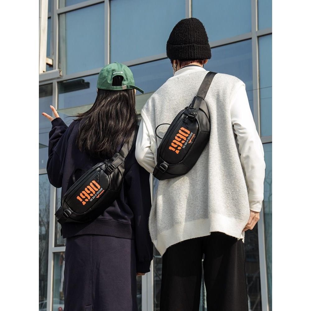 【พร้อมส่ง】miss bag fashion1 กระเป๋าคาดอก กระเป๋าแฟชั่น สไตส์นี้เท่มาก
