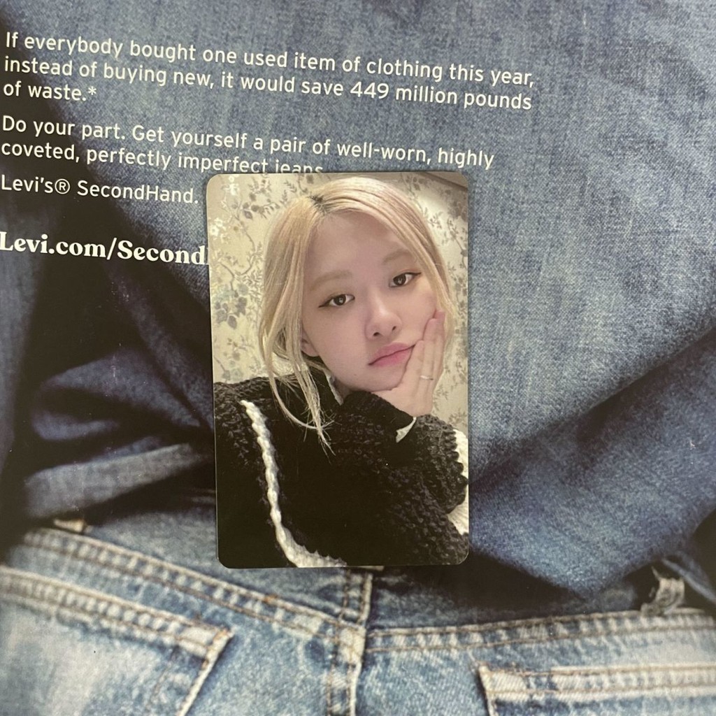 【Official Photocard】Rose 6th Anniversary BLACKPINK Special Card Personal Card Brand New Flawless