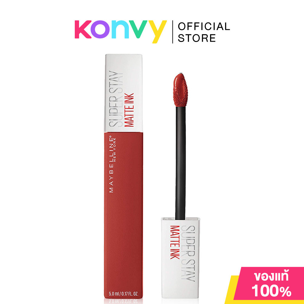 Maybelline New York Superstay Matte Ink Liquid Lipstick 5ml เมย์เบลลีน นิวยอร์ก ลิควิดลิปสติก - รูปที่ 2