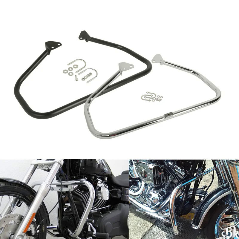 Mo Motorcycle Engine Guard Highway Freeway Crash Bar For Harley Dyna FXD 2006-Up #49010-06 Low Rider