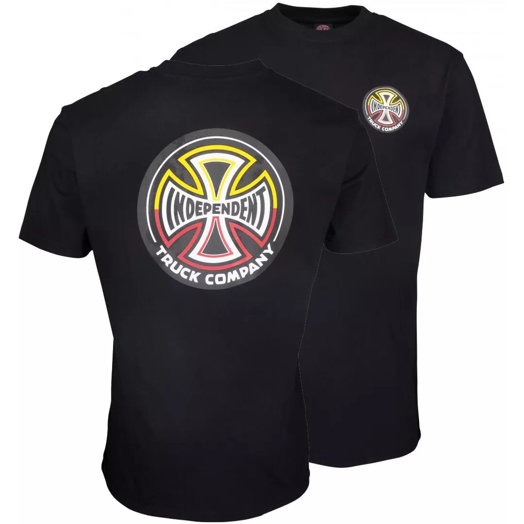 Independent Truck Co Skateboard Tee Split Cross Mens T-shirt