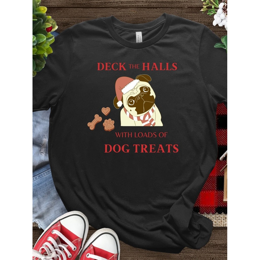 Pug Christmas Shirt - Pug Mom Shirt - Pug With Christmas Shirt - Pug Dog Christmas Shirt - Pug Shirt