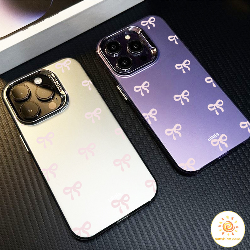 เคสไอโฟนลายโบว์สุดสร้างสรรค์ ไอโฟน11 For iPhone12 13 14 15Pro MAX X XS XR XS 6 7 8Plus SE2020