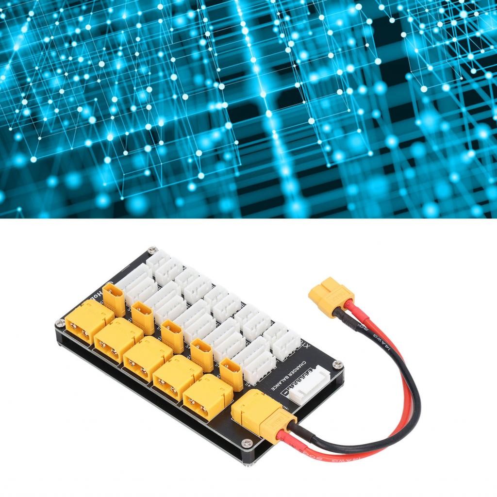 Lipo แบตเตอรี่ คณะกรรมการชาร์จ Parallel XT30 XT60 ปลั๊ก 2-6S แบตเตอรี่ลิเธียมอะไหล่