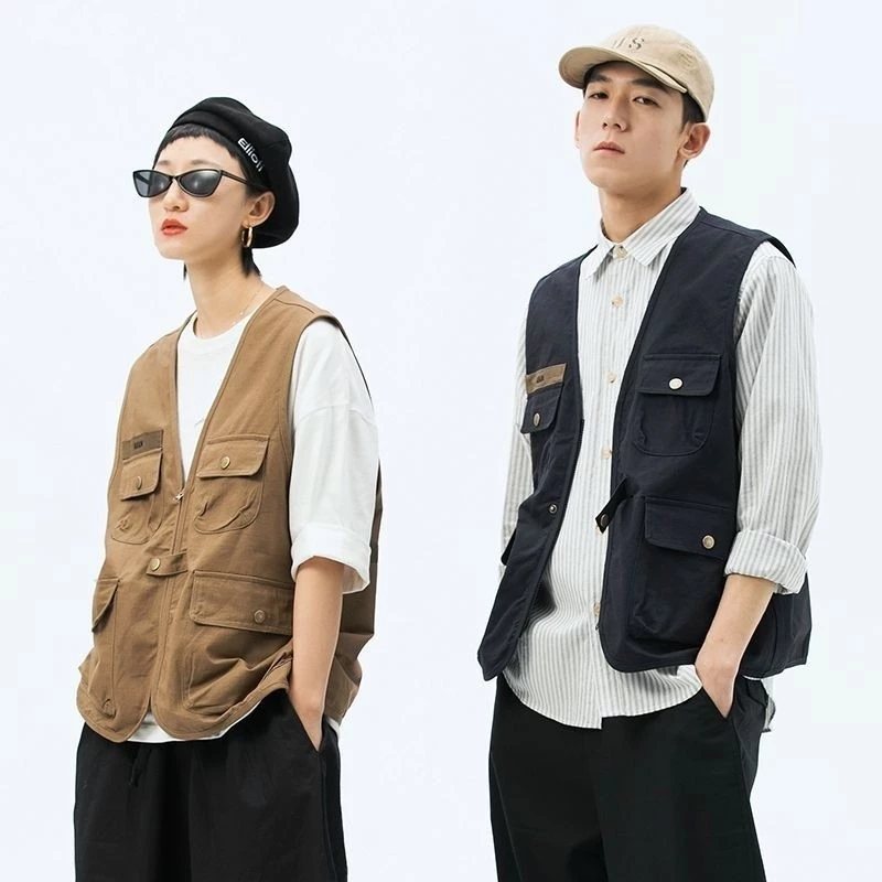เสื้อกั๊กผู้ชาย แคมป์ปิ้ง แขนกุด thumbnail 3