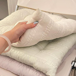 เบาะรองนั่ง 40x40cm เบาะรองเก้าอี้ หนานุ่มนั่งสบาย ใช้พิงหลังได้ สําหรับตกแต่งบ้าน