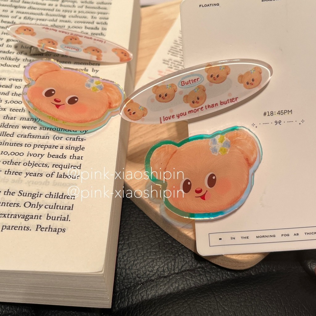 [Aria] Pre-sale กิ๊บติดผมลายการ์ตูนหมีเนยน่ารัก