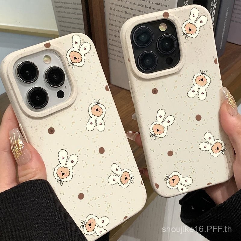 หมวกกระต่ายหมีเคสโทรศัพท์มือถือสำหรับ iphone15promax 14 iPhone 13รูใหญ่11/12ins หลายอุปกรณ์เข้ากันได้กับ iPhone, iPhone 16, iPhone 11, 12, 13, 14, 15 PRO MAX, 7plus, 8PLUS, 11pro, 13pro, X, XR, XS Max-ความคิดสร้างสรรค์และการป้องกันขั้นสูง