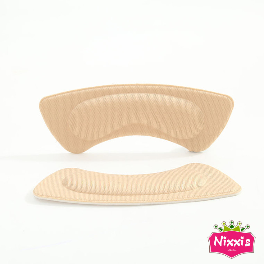 NIS แผ่นกันกัด  แผ่นกันรองเท้ากัด เนื้อนิ่ม ช่วยแก้รองเท้าหลวม 1 แพค ต่อ คู่  Sponge heel pad