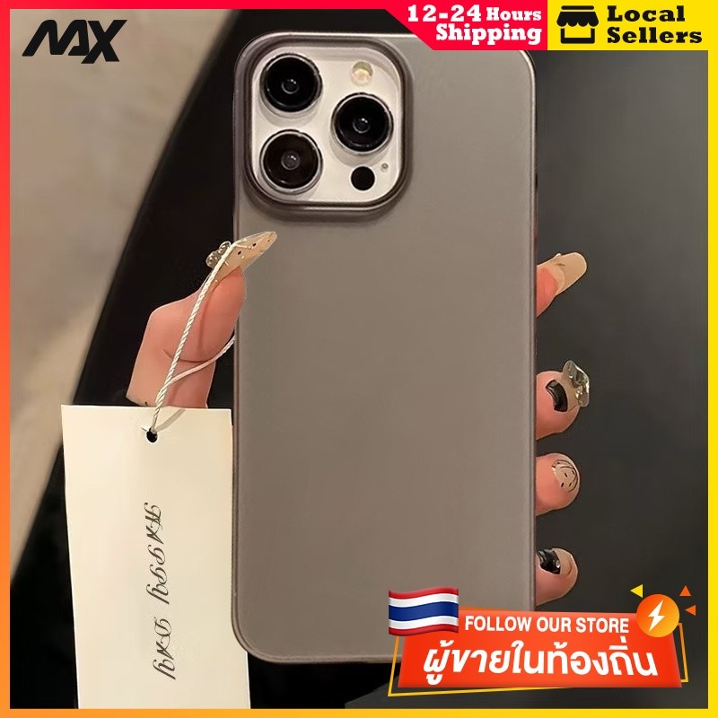 ฝาครอบโทรศัพท์นุ่ม For iPhone 13 14 15 เคส ไอโฟน11 12 ProMax 7 8Plus X XSMax XR กันกระแทก ส่งจากไทยสินค้า