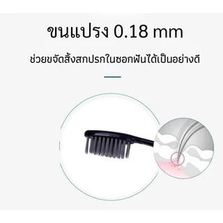 แปรงฟัน 1 แพ็ค 10 ชิ้น แปรงสีฟัน สำหรับผู้ใหญ่ ขนนุ่ม แปรงได้ลึกถึงซอกฟัน