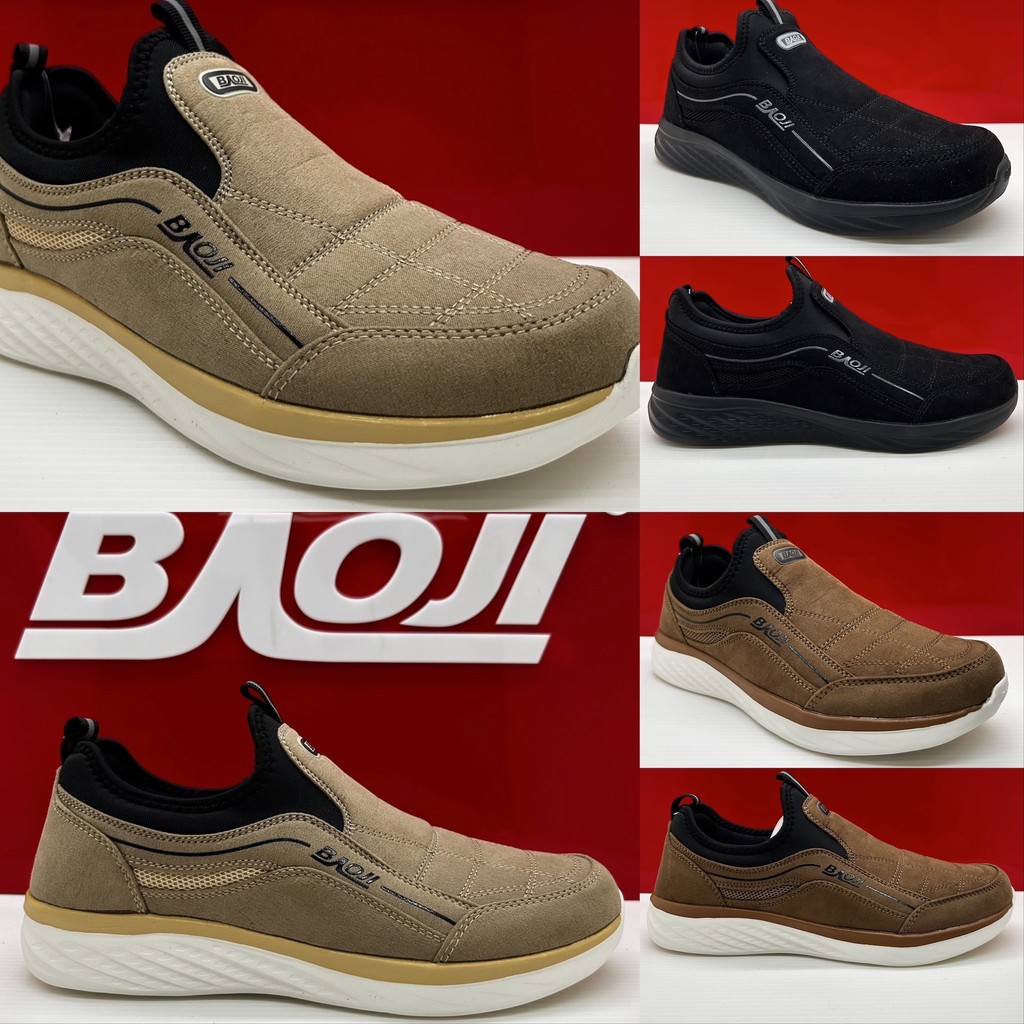 BAOJI บาโอจิ รองเท้าผ้าใบผู้ชาย bjm434