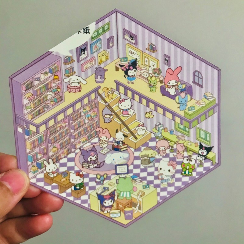 Sugarsticker Sanrio Character Series 4 รูปแบบสติกเกอร์สติกเกอร์กันน้ํากระดาษ วัสดุสมุดภาพชุด ราคา ถูกที่สุด ดีลบีเคเค แกลเลอรีภาพที่ 4