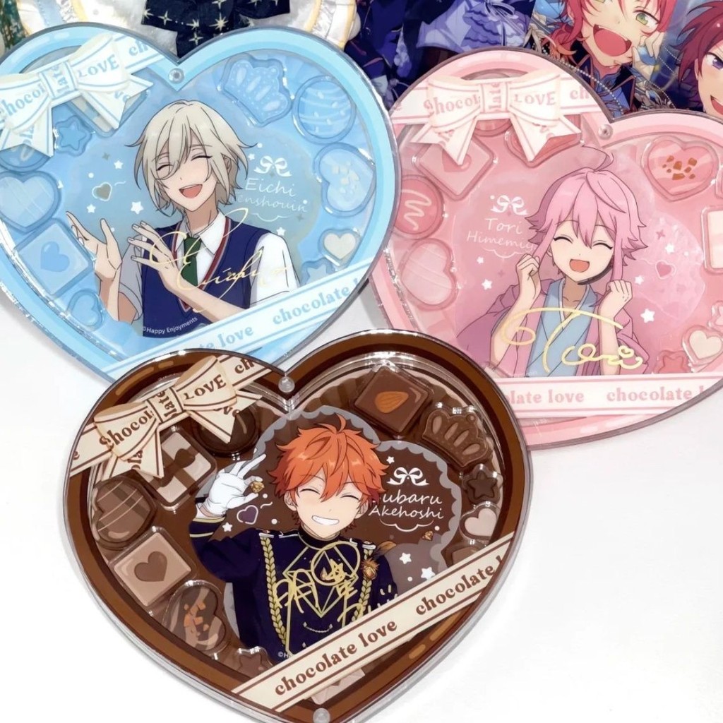 Ensemble ดาวของเล่นตัวเลข Shaker อะคริลิคอะนิเมะ Action Figure อุปกรณ์เสริมของขวัญ Sakima Ritsu Tens