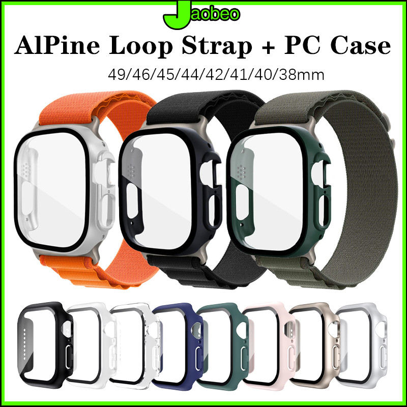 Alpine Loop สาย เคสสมาร์ทวอทช์ for IWatch Ultra/SE 3 2 49มม Apple Watch Series 11 10 9 8 7 6 46มม 45 44มม 42มม 41มม 40