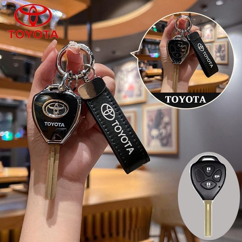 เคสกุญแจรถโตโยต้า Toyota Vios/yaris/ Vitz/commuter/vigo/innova/fortuner ปลอกกุญแจรถ Toyota พวงกุญแจ