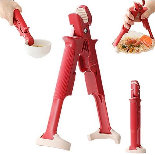 ที่คีบชามกันลวก 2 In 1 Anti Scald Bowl Gripper สำหรับจาน ชาม ไมโครเวฟ เตาอบ และหม้อทอดไร้น้ำมัน