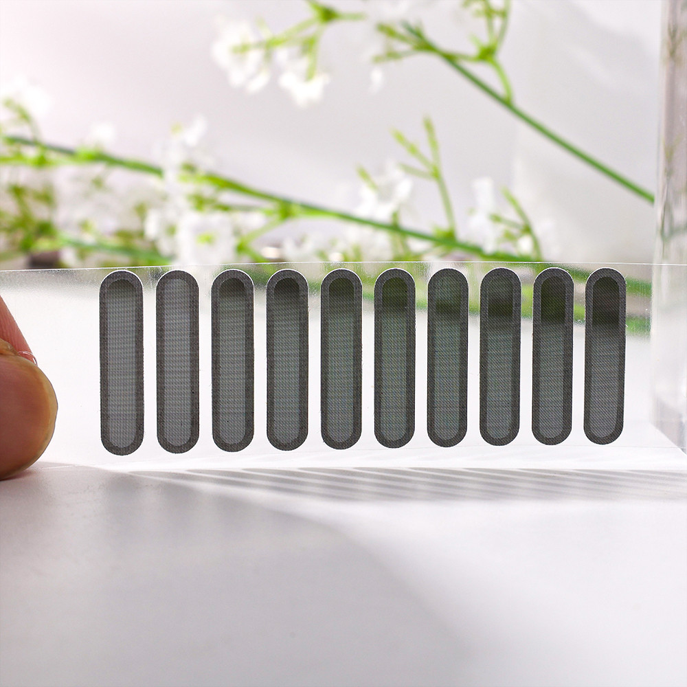 1/2ชิ้นสากลโทรศัพท์ลําโพงกันฝุ่นตาข่ายสติกเกอร์,นาโนฟิล์มกันน้ํา4*4มิลลิเมตรป้องกันฝุ่นยามสําหรับกรณีโทรศัพท์ทั้งหมด,8.6เซนติเมตรเส้นใยนุ - รูปที่ 6