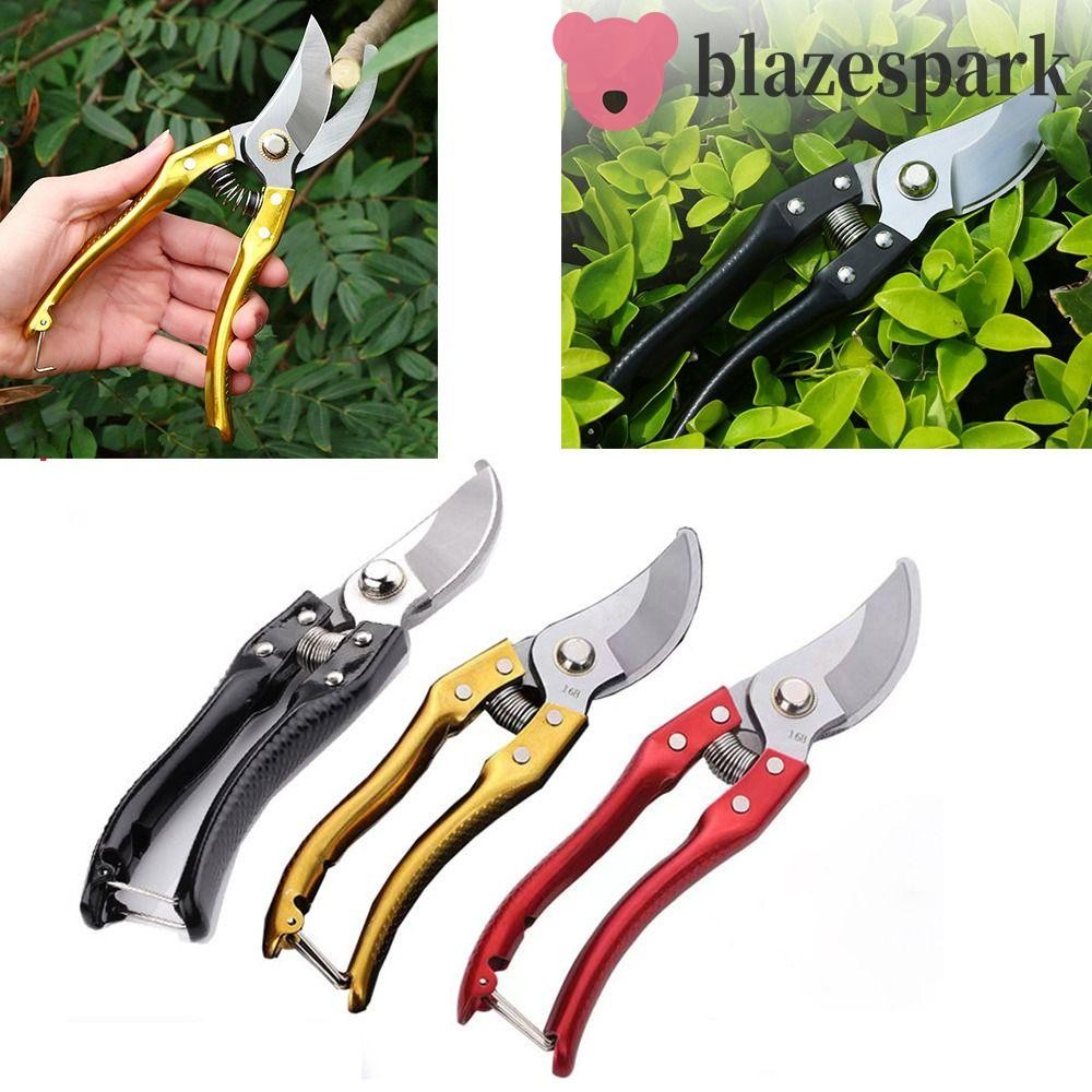 Blazespark กรรไกรตัดแต่งกิ่ง, สบาย Grip ฤดูใบไม้ผลิสวนกรรไกร, Professional ประหยัดแรงงานข้อศอก 8 นิ้วสวน Pruners Tree Trimmers