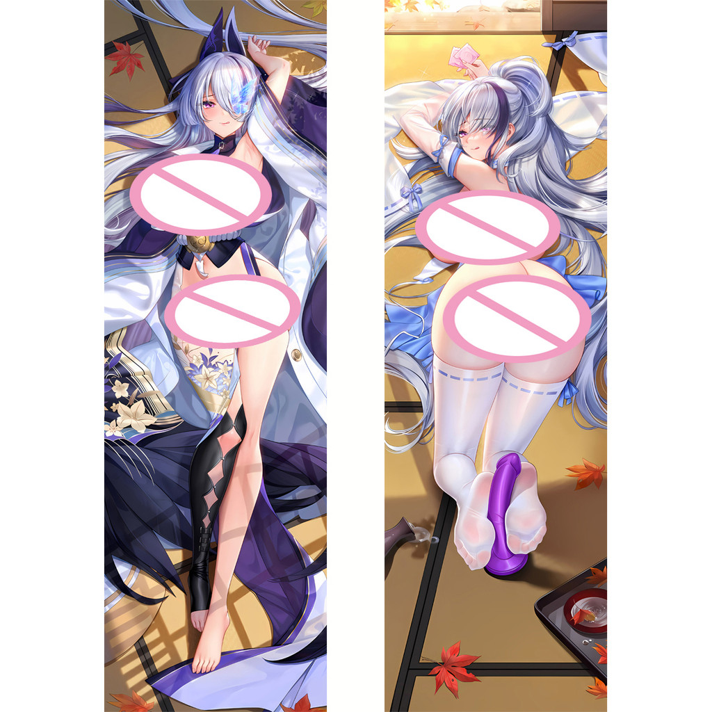 อะนิเมะ Azur Lane IJN Unzen Dakimakura Hing Body หมอนคอสเพลย์ Otaku ปลอกหมอนเบาะ Cove