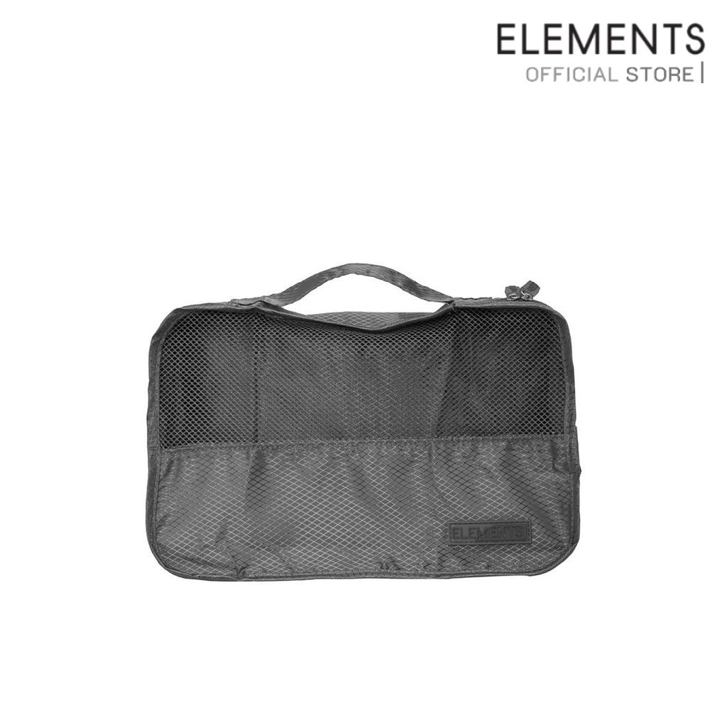 Elements กระเป๋าจัดระเบียบ 2 ซิป ผ้าไนลอน ทนทาน น้ำหนักเบา พกพาสะดวก