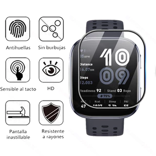 1-3PCS Amazfit Bip Max 6 3D หน้าจอโค้ง Protector สําหรับ Amazfit Bip6 สมาร์ทนาฬิกาป้องกันฟิล์มอุปกรณ์เสริม