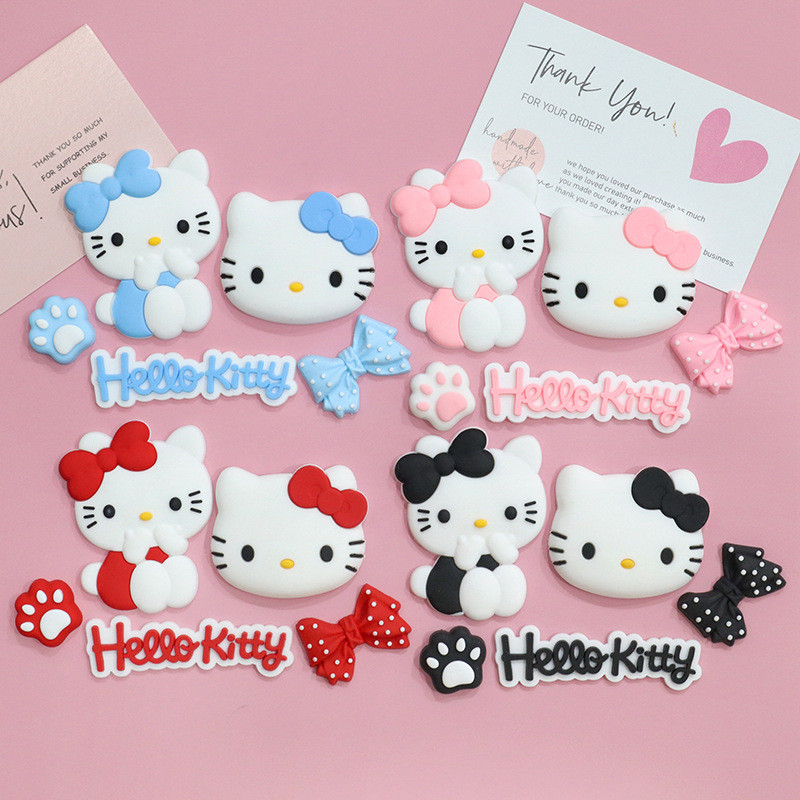 รองเท้าแตะแฟชั่น อุปกรณ์เสริม, Crocs Jibbitz Charms, jibbitz Set, รองเท้าแตะแฟชั่น อุปกรณ์เสริม, Crocs Jibbitz Charms, jibbitz Set, อุปกรณ์รองเท้า KT Cat น่ารัก