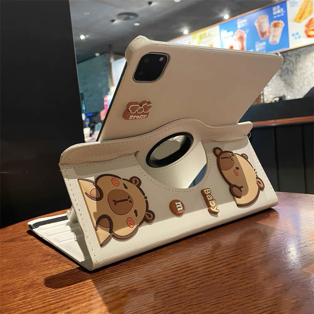 เคส ฝาพับ หมุนได้ 360° สําหรับ Redmi Pad SE 11 8.7 redmi pad 6s pro 12.4 redmi pad pro 12.1 redmi Pad 2 11 2025 เคสหนัง - รูปที่ 3