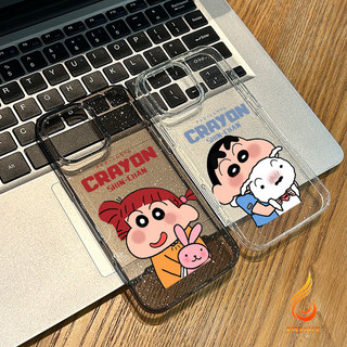 สำหรับ iphone 13 11 12 เคสไอโฟน 15 16 14 PRO MAX X XS MAX XR 7/8PLUS ผู้หญิงกับตุ๊กตา แอปเปิ้ลโทรศัพท์ ส่งจากไทย เรืองแส