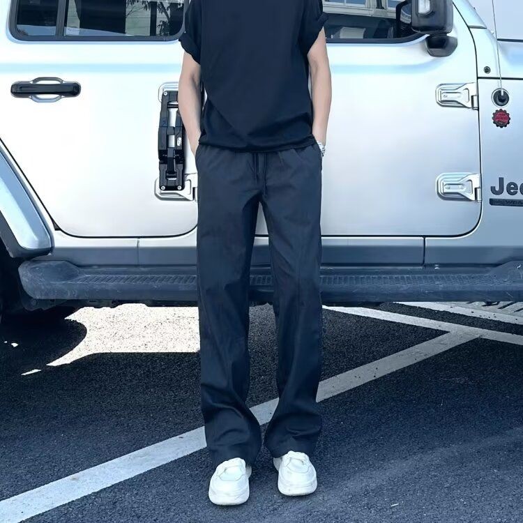 Unisex American - Style Loose - Fit Straight - Leg Pants - Quick - Dry, Stylish & for All Occasions 