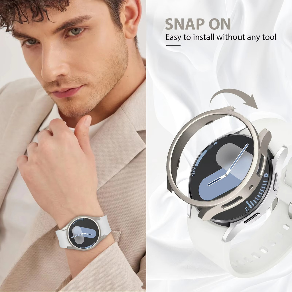 คอมพิวเตอร์ for Samsung Galaxy Watch 7 40 มม. 44 มม. ฟิล์มป้องกันหน้าจอโดยไม่มีอุปกรณ์ฝาบัฟเฟอร์ฟิล์ม - รูปที่ 5