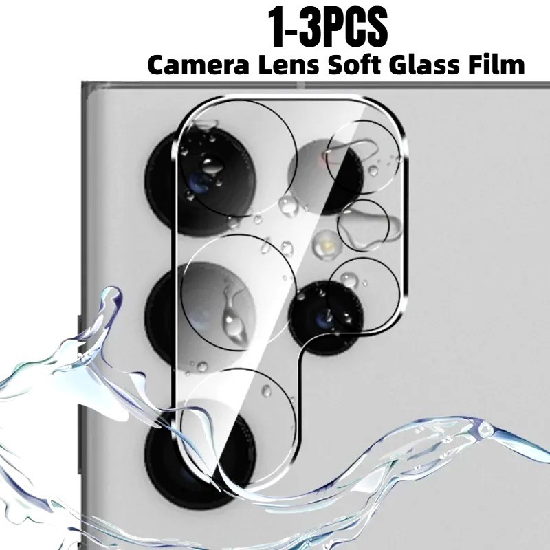 1-3pcs เลนส์กล้องฟิล์มแก้วอ่อนสําหรับOPPO A9 A9X A5 A8 A31 A7 A7X A7N AX7 A5 A3S A12e A3 A1k A1 A83 