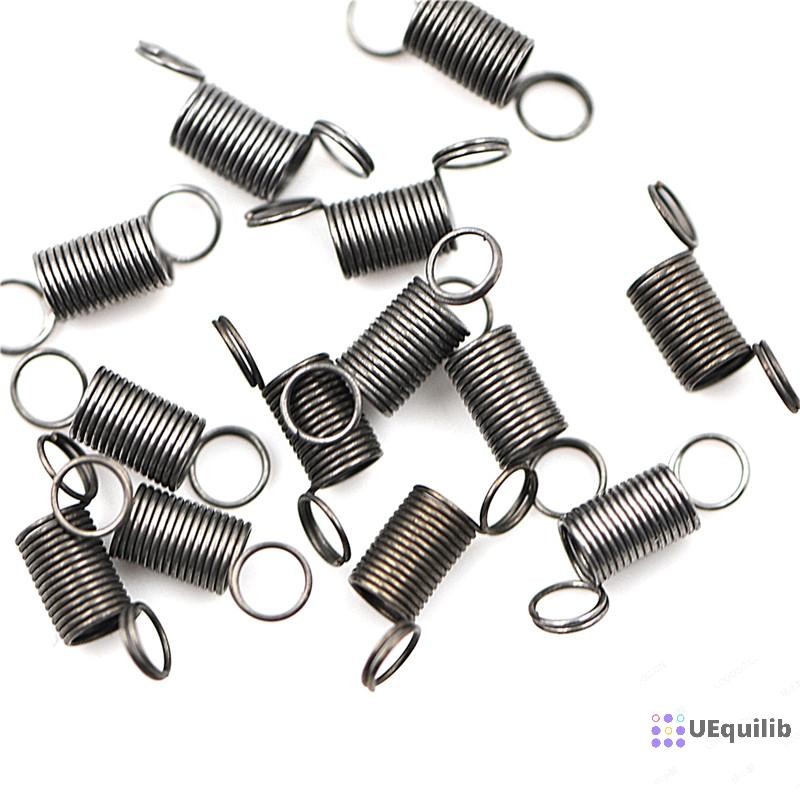 Uequilib 10 ชิ้นโลหะสปริงความตึงเครียดขนาดเล็กพร้อมตะขอ DIY รถระยะไกลโช้คอัพของเล่นใหม่ – โปรปัง