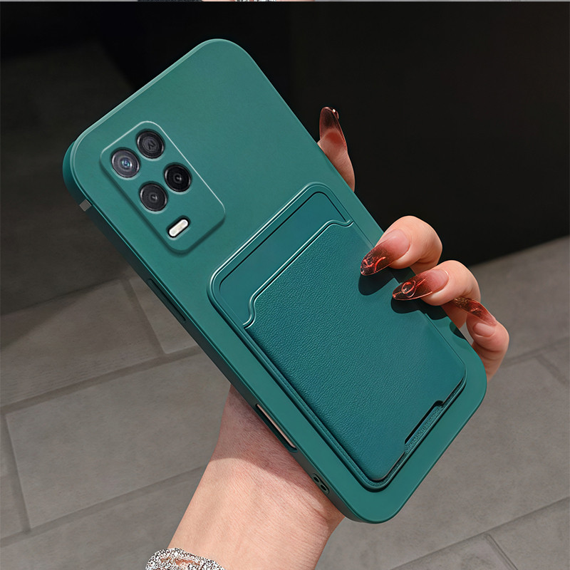 กันกระแทกcase สําหรับ Realme 8 4G 5G Pro 8i เคสโทรศัพท์ TPU แพ็คการ์ดใหม่เคสโทรศัพท์
