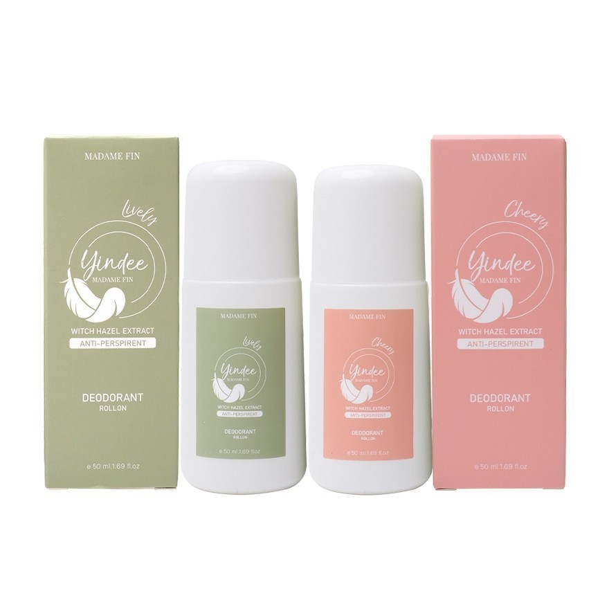 พร้อมส่ง🔥สบู่ตัวหอม&โรลออน ยินดีมาดามฟิน อ่อนโยนแต่มีประสิทธิภาพ YINDEE SOAP MADAME FIN
