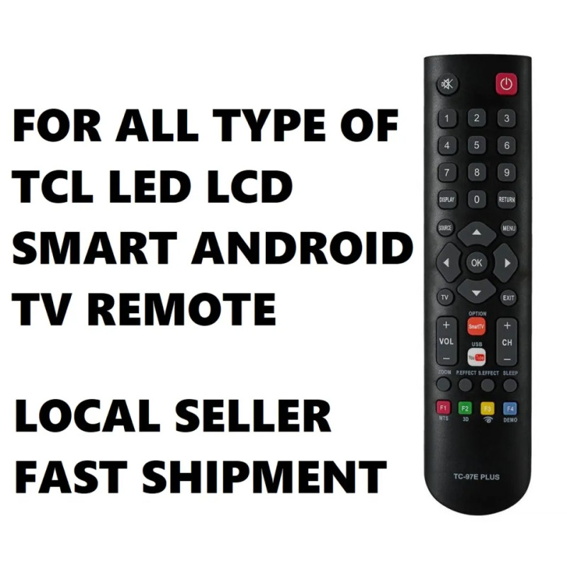 TCL TC-97- TCL Smart TV Remote Control TC97 รองรับเส้นเยอะที่สุด