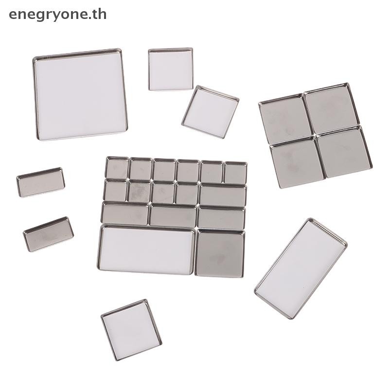 EOTH 2/5/10 ชิ้นสีน้ํากล่องบรรจุภัณฑ์ตาราง 0.5 มล./1 มล./2 มล. สําหรับกล่องเดินทางแม่เหล็กอลูมิเนียม Palette Professional Paint Art Supplies.