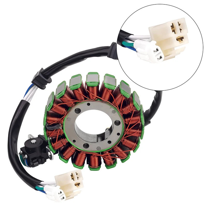 รถจักรยานยนต์เครื่องกําเนิดไฟฟ้า Stator Coil Assembly Kit สําหรับ Yamaha YS250 YS 250 YBR250 YBR 200