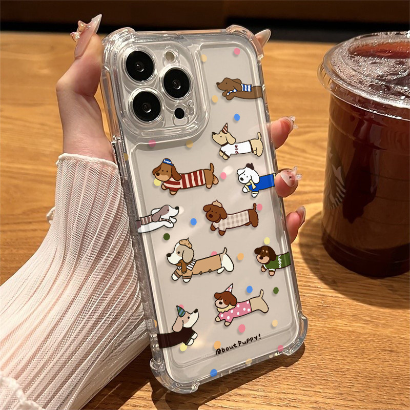 🔥Good🔥ส่งจากไทย เคสโทรศัพท์มือถือนิ่ม เคสไอโฟน กันกระแทก สําหรับ iPhone17 16 15 14 13 12 11Promax 7 8 Plus X XR XSMax