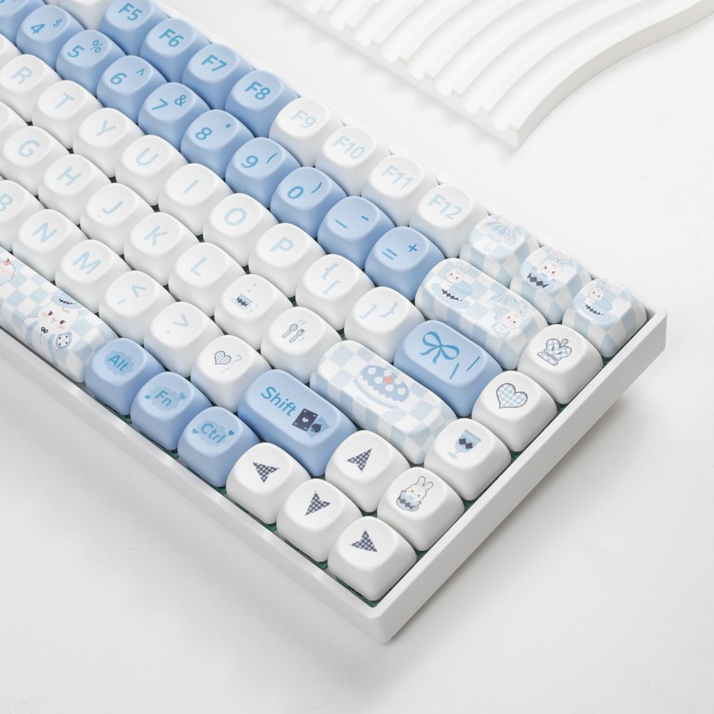 Alice Rabbit MOA Profile Dye-Sub PBT Keycap Set 144 คีย์