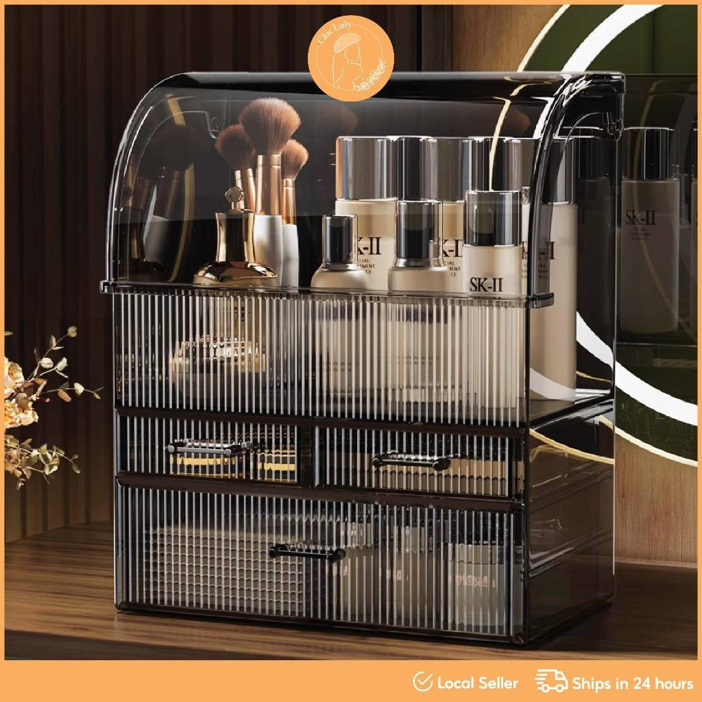 Ready Stock Makeup Organizer Skincare Organizer anyways cosmetic cosmetic Storage Dressing Table BOX