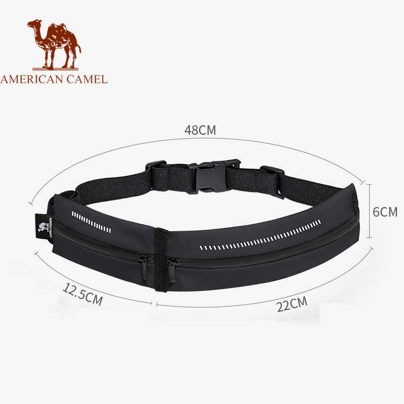 AMERICAN CAMEL กระเป๋าคาดเอวกันน้ําสำหรับกิจกรรมกลางแจ้ง