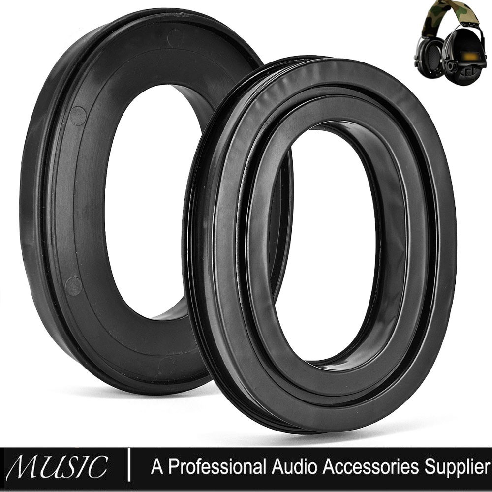 สําหรับ Sordin Supreme Pro X Gel Ear Pads - Gel Seals & Cushion Kit สําหรับ Sordin Supreme Pro Earmuff Series - 1 คู่แผ่นรองหูฟัง