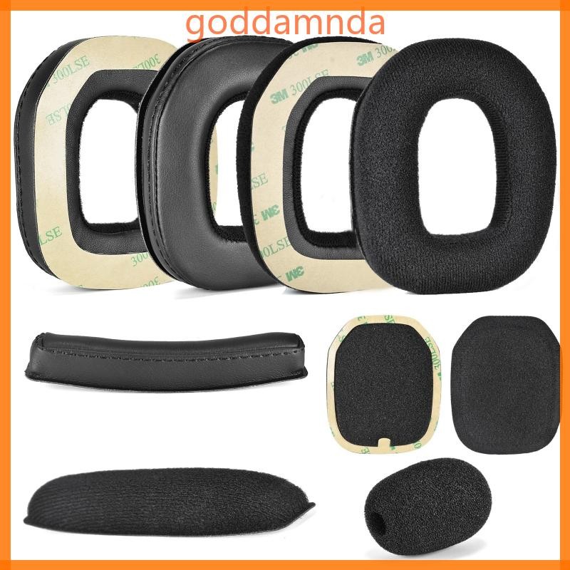 GODD เปลี่ยนหูฟัง Beam Mics เบาะโฟมอะไหล่ซ่อมสําหรับ A50 gen3 gen4 หูฟังสําหรับ Head Beam