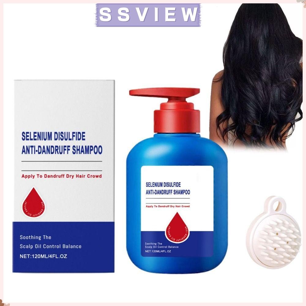 STILLSAVIEW Selenium Sulfide Shampoo, แชมพู Nipori ขจัดรังแค 120 มล., แชมพูทําความสะอาดควบคุมความมัน