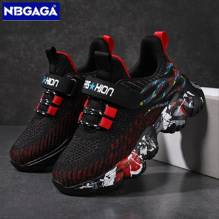 NBGAGA รองเท้าผ้าใบสำหรับเด็กผู้ชายออกแบบมาเพื่อความนุ่มสบาย…