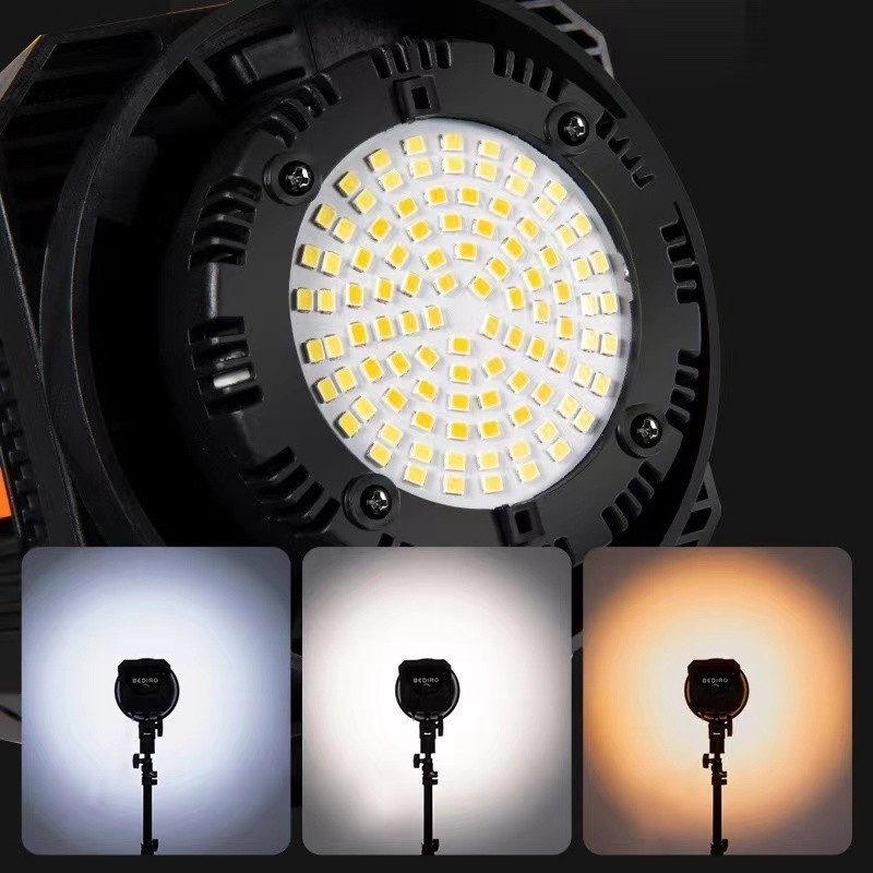 ไฟถ่ายรูป 500W LED ไฟไลฟ์สด ไฟสตูดิโอ with 65cm Lantern Softbox & Stand Live Stream Lighting Kits