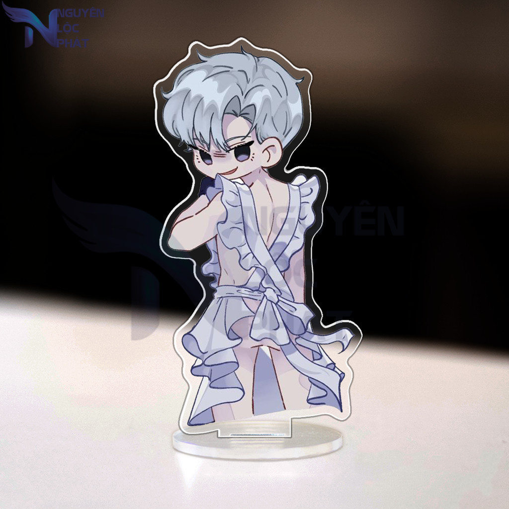 พวงกุญแจ NLP ภาพวาดแก้ว โมเดล Standee Ilay Riegrow Jeong Jaeui Passion Manhwa