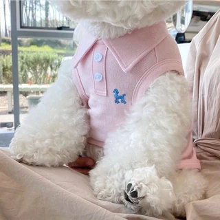 เสื้อโปโลสุนัขเสื้อผ้าลูกสุนัขขนาดเล็ก Shih Tzu Cat Clothes